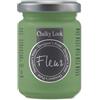 FLEUR DESIGNER'S PAINT | Pittura ad Acqua, Effetto Gesso Naturale, Extra Opaca, Fleur Chalky F51, Colore Welcome Green, Made in Italy, Formato da 130 ml