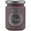 FLEUR DESIGNER'S PAINT | Pittura ad Acqua, Effetto Gesso Naturale, Extra Opaca, Fleur Chalky F13, Colore Chocolate Blush, Made in Italy, Formato da 130 ml