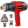 Einhell Pistola ad aria calda TE-HA 2000 E | 2000 W | 3 livelli di temperatura 50-550° | Selettore della portata d'aria | Modalità aria fredda | Accessorio ugelli