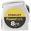 STANLEY 1-33-198 Flessometro, Argento, 8 m x 25 mm