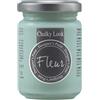 FLEUR DESIGNER'S PAINT | Pittura ad Acqua, Effetto Gesso Naturale, Extra Opaca, Fleur Chalky F49, Colore Cape Town Blue, Made in Italy, Formato da 130 ml