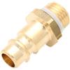 CNCTEC Presa di accoppiamento ad aria compressa, maschio, filettatura interna NW 7,2 - G1/8, G1/4, G3/8, G1/2 (connettore femmina femmina G 1/8)
