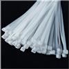 Menylon Fascette fermacavi resistenti, 400 mm x 4,8 mm, bianche, confezione | Resistenza alla trazione 22 kg / 50lbs, resistente ai raggi UV, in plastica vergine PA66, autobloccante, per cavi ordinati