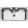 Foster 1555600 - Lavello in acciaio INOX, 1 vasca, 21,5 cm, 8,89 cm, 970 mm, 500 mm