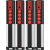 Puiseno 2Pcs Telecomando Cancello Sostituzione per somm-tx03-434-4-xp, 434,42MHz, 4 Canali, Telecomando per 4013 TX02-434-4-XP, 4014 TX03-434-2, 4022 TX03-434-2 (Confezione da 2)