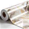 LOMUG Piastrelle autoadesive da 2,3 mm di spessore, 40 x 300 cm, effetto marmo, per cucina, fai da te, bagno, soggiorno, camera da letto