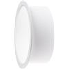 Steinberg14 Flangia da parete bianca Ø 150 mm collare di montaggio tubo rotondo PVC connettore per tubo di ventilazione connettore