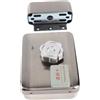 Dioche DC 12 V Serratura Elettrica, Serratura Elettronica Intelligente Serratura di Sicurezza Serratura per doppia Chiusura Interna ed Esterna, Sblocco con Scheda di Accesso o Telecomando