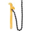 Fictory Chiave a catena, per conquistare lavori difficili con catena in acciaio legato regolabile da 460 mm, ideale per filtri dell'olio e tubi grandi, manico resistente da 30,5 cm