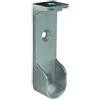 nextradeitalia 20PZ REGGITUBO ARMADIO OVALE LATERALE A SOFFITTO ZAMA NICHELATO TUBO MM 30X15
