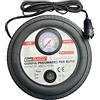 A2ZWORLD Mini Compressore Portatile per Auto, gonfia Pneumatici Auto Portatile, 12V Professionale, Pompa Aria con Manometro Analogico, Presa accendisigari, Forma Gomma 18X18X7cm