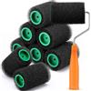 Generico Rullo per Effetti Materici,Pennello Rivestimento Ruvido per Autocarri | Rullo Antiscivolo con Texture per Decorazioni Pareti, Bagno, Esterni, Garage e Veicoli