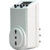 Electraline 58102 Programmatore Timer Digitale, Programmi Settimanali e Giornalieri, Presa Italiana, Bianco, 10/16A