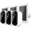 Arlo ESSENTIAL2 2K OUTDOOR CAMERA 3-PACK W/3-SOLAR PANEL BNDL