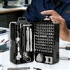 Generic Set di cacciaviti di precisione 115 in 1, strumento di riparazione elettronica, regalo per uomini, mini strumenti di riparazione per telefono, laptop, orologi, occhiali, uso domestico fai da te