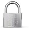 Viro - Mare, Lucchetto, Base in Ottone 40 mm | Resistente alla Corrosione, Arco in Acciaio Inox, Chiusura a Scatto