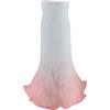 artigianatodaloise Vetro di ricambio paralume per applique abat-jour e lampadari bianco rosa flute Made in Italy