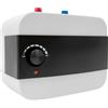 PattenlLevi 6 l, 220 V, scaldabagno istantaneo, 30 - 65 °C, display digitale a LED, per lavabo, cucina, bagno
