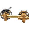 AFRUDDR Miscelatore doccia con deviatore 2/3/4/5 vie Vite uscita acqua | Filettatura interasse 10 cm 12,5 cm valvola miscelatrice ottone bagno doccia miscelatore rubinetto doccia cabina doccia