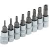 ASTA Set di chiavi a bussola Torx con foro da 1/4, 8 pezzi