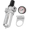 TOPINCN BSP Regolatore del filtro dell'aria 1/2 compressore dell'umidità Separatore Acqua attrezzi per l'aria parti per Bracket Gauge Auto Drain con Collegamento