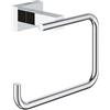 Grohe Porta Rotolo Essentials Cube New, Grigio (Cromo) 40507001