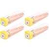 Eujgoov 4Pcs Punte per Cannello da Taglio a Propano Ossigeno e Propano Miscelati per Apparecchiature per Saldatura a Gas(3#)