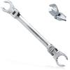Generic Flex Head Flare Nut Wrench Set 15*17mm Flessibile Flare Dado Chiave Set Strumenti Metrici 40cr