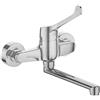BAGNOCLIC Miscelatore lavello parete leva clinica completo