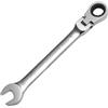 WISEUP Chiavi a cricchetto, 19mm chiave a cricchetto, regolabile a 180° attrezzi da lavoro, antiruggine chiavi inglesi