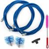 BARETTO Kit Pulizia Canna Fumaria Stufa a Pellet 6 metri Ø 80-100 mm