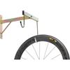 Andrys Porta Biciclette a Parete 2 Posti Smontabile con Staffa di Fissaggio - Acciaio Zincato Tropical Oro