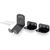 EcoFlow Living Supporto Bici da Parete per Interni ed Esterni, Fino a 50 kg, Staffa 3 in 1 con Gancio Pedale