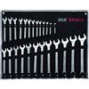 WGB Das Werkzeug Set di chiavi combinate DIN 3113 A | CrV | No.9230 RT | 25 pz. 6-32 mm | WGB