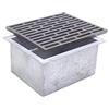 Fonderia Bongiovanni | Griglia in Ghisa | Griglia per Camino | Stufa Pellet | Barbecue Fondello per Cenere | 25x30 cm | con Cassetto Raccolta Cenere | Accessori Camino