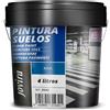 JOVIRA PINTURAS 6Kg -Pittura per pavimenti esterni ed interni, garage e superfici sportive in genere, finitura opaca. Protegge e decora le superfici in calcestruzzo, cemento. (4 Litri, Blu) B-18