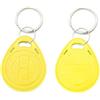 tooloflife 10 pezzi 125 KHz RFID ID token tag portachiavi catena scrittura carta/copiatrice duplicatore chiave ID tag 6 colori riscrivibile