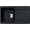 Franke Urban UBG 611-86 - Lavello in granito, colore: Nero opaco