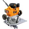 CMT ORANGE TOOLS Fresatrice CMT da 1010 W con pinze da 12mm e riduttore 8mm, Arancio/Grigio
