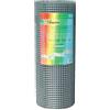 WEBMARKETPOINT Rete Recinzione Zincata Corral 16x16 mm H:100 cm Rotolo 25 mt Ø Filo 1,20 mm