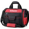 WORKPRO Borsa Porta Utensili da Lavoro 16", 39 Tasche Borsa per Attrezzi con Tracolla Regolabile