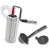 Nespoli - Rullo per Pittura NonStopMatic 21cm con Serbatoio e Meccanismo Automatico RollMatic, Rullo con Serbatoio per Imbiancare Capacità 0.6 L, Sistema FreshBox per Conservazione e Viscosimetro