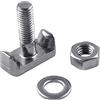 Asukohu Morsetto per batteria T bullone in acciaio inox cavo batteria vite di serraggio vite di ricambio morsetto batteria T bullone per auto