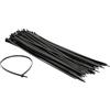 Sapiselco TOM Fascette di Cablaggio 380 x 4,5 mm Nero per 100 Pezzi