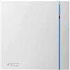 S&P SILENT-100 CRZ DESIGN - Estrattore da bagno, 230 V, 50 Hz, 5 cm, Ventilatore elicoidale, Compatibile con desktop, Plastica e Metallo