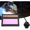 Fyearfly Lente da Saldatura Auto-Oscurante Solare 110 * 90mm, Tx500C Lente per Casco da Saldatura, Lente Con Filtro Automatico per Pannelli Solari, per Maschere da Saldatura A Gas E Occhiali Protettivi