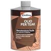 Covema Olio Per Legno Teak Nutriente Impermeabilizzante - Protezione Anti-UV - Trattamento Professionale per Pavimenti, Arredi, Ponti e Barche, Mobili da Giardino, Packaging May Vary