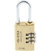 CISA 121190300, Lucchetto Combinazione, Ottone, 30 mm