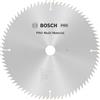 Bosch 1x Lama per sega circolare a filo PRO Multi Material per troncatrici | per Alluminio, Materiali plastici, Ø 305 mm, Professional Accessorio Troncatrice circolare a filo