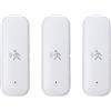 Haozee Rilevatore di movimento intelligente, sensore di movimento PIR Zigbee 10G, radar, richiede Zigbee HUB, supporto Home Assistant tramite Zigbee2mqtt, funzionamento a batteria